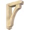 Ekena Millwork Legacy Arts and Crafts Rough Sawn Bracket w/ Offset Brace, Douglas Fir, 6"W x 24"D x 32"H BKT0604X24X32LEC03RDF - alternate 1